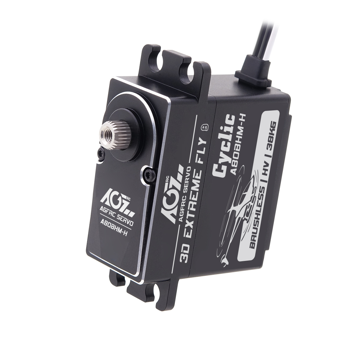 AGFRC A80BHM H 38KG High Torque Cyclic Servo for 550 770 Helicopter