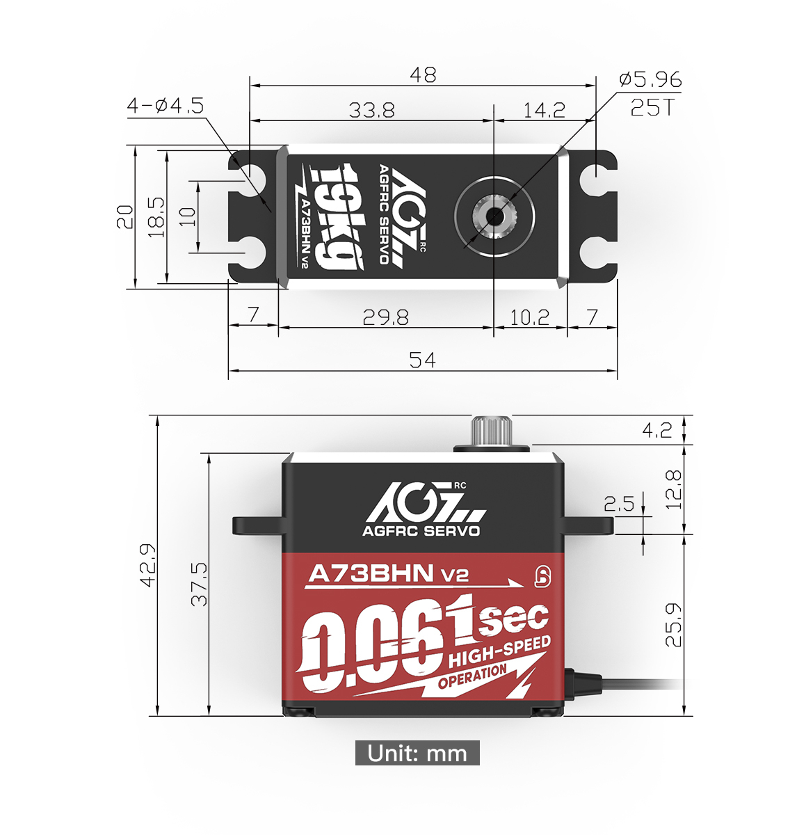 Servo A73BHN V2