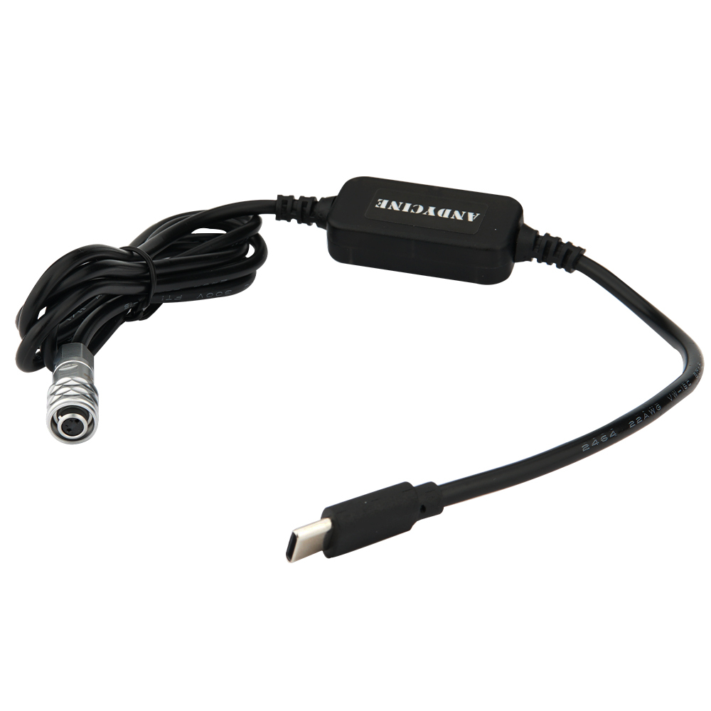 Roko USB-C-BMP USB-C Cavo di alimentazione per POWERBANK Blackmagic Pocket 4k 6k Pro eq137 