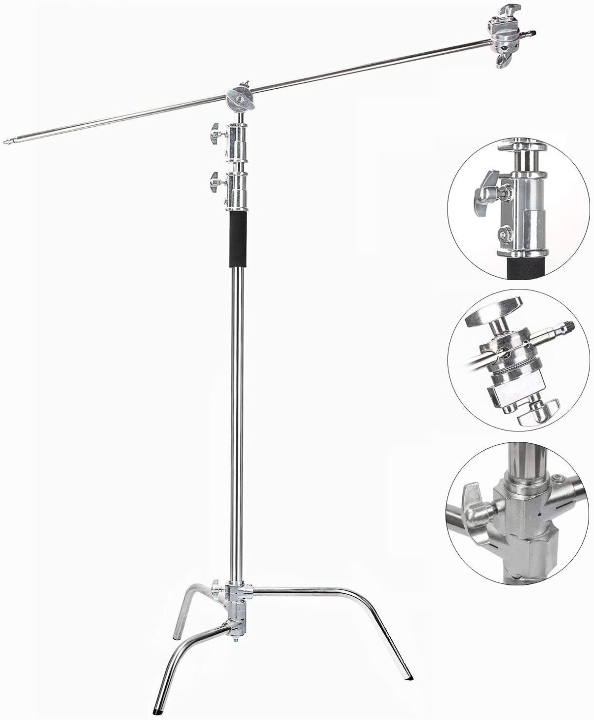 ANDYCINE C Stand Heavy Duty 100% Metal Max 10.8ft/330cm with 4.2ft
