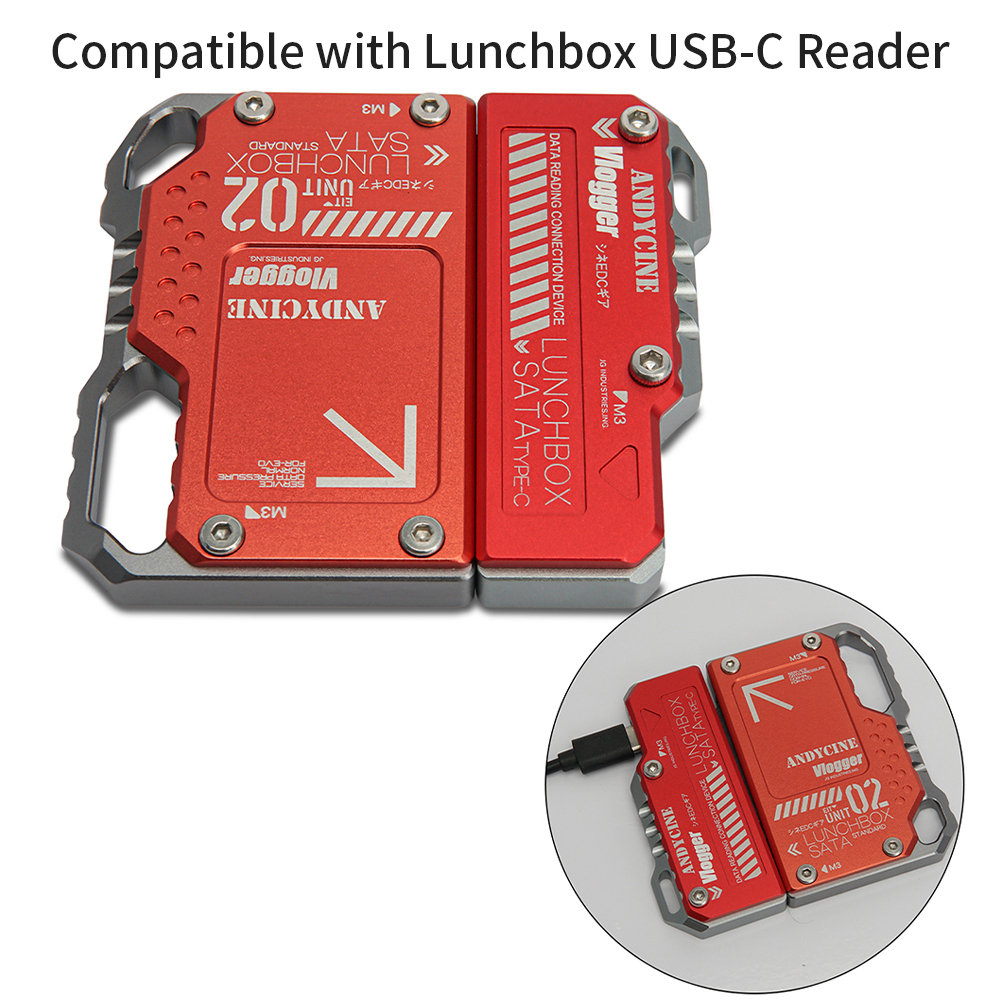 Vlogger LUNCHBOX II (SSD組み込み作業済み) ANDYCINE_LunchBox_II_Magnalium