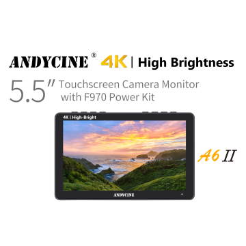 ANDYCINE A6 II 5.5" High-Brightness 4K HDMI Touchscreen Monitor