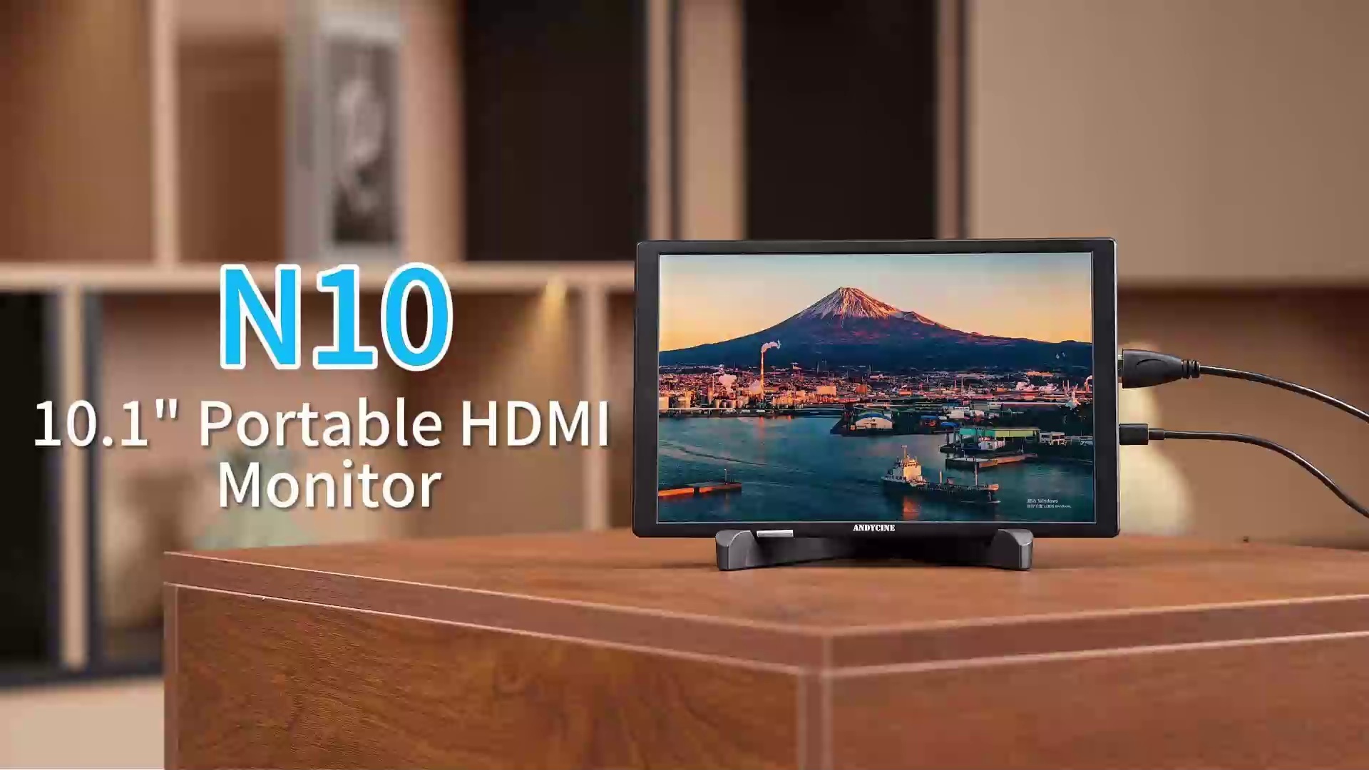ANDYCINE N10 10.1inch 1920 x 1200 Touch Screen Monitor for Windows, Teleprompter, Raspberry Pi, Android and support HDCP