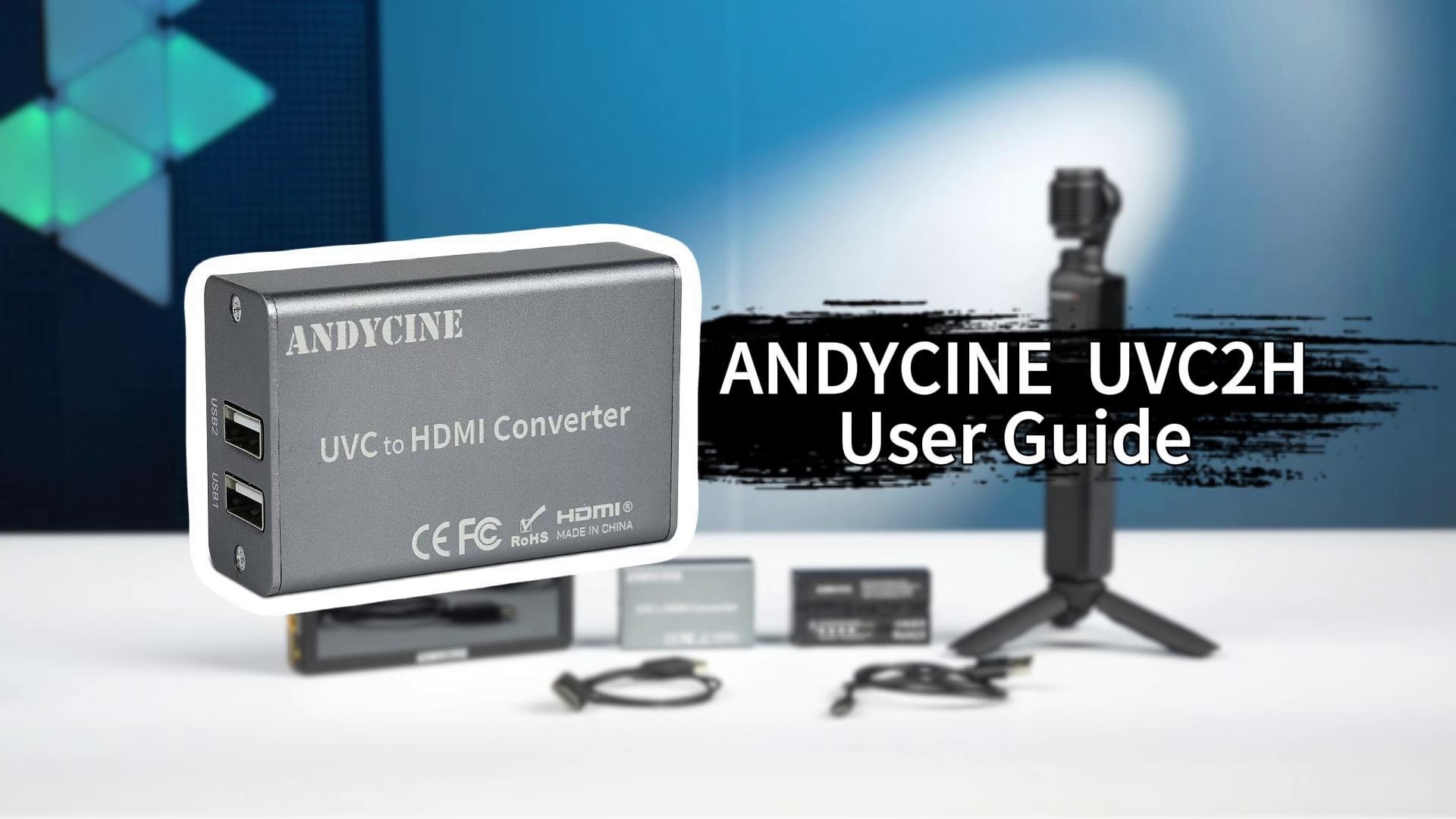 Andycine UVC to HDMI Converter for DJI Pocket 3 