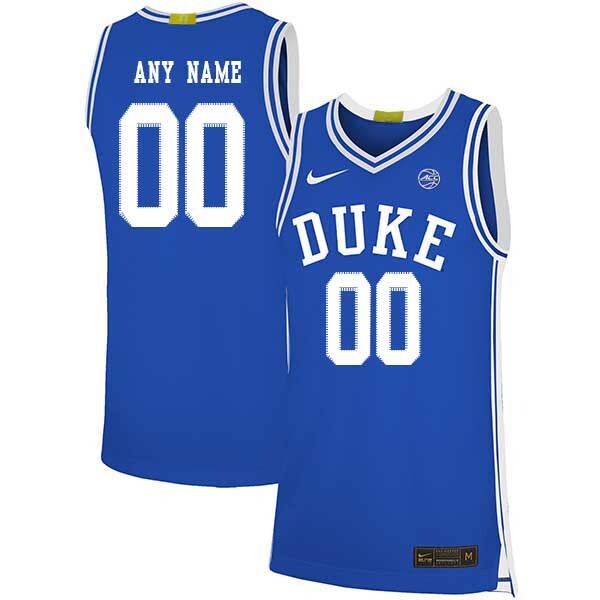 Custom NCAA Duke Blue Devils College Basketball Jerseys