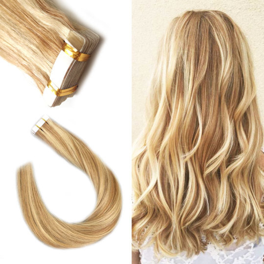 Human Hair Extensions ClipIn & TapeIn Hair Hair Pieces