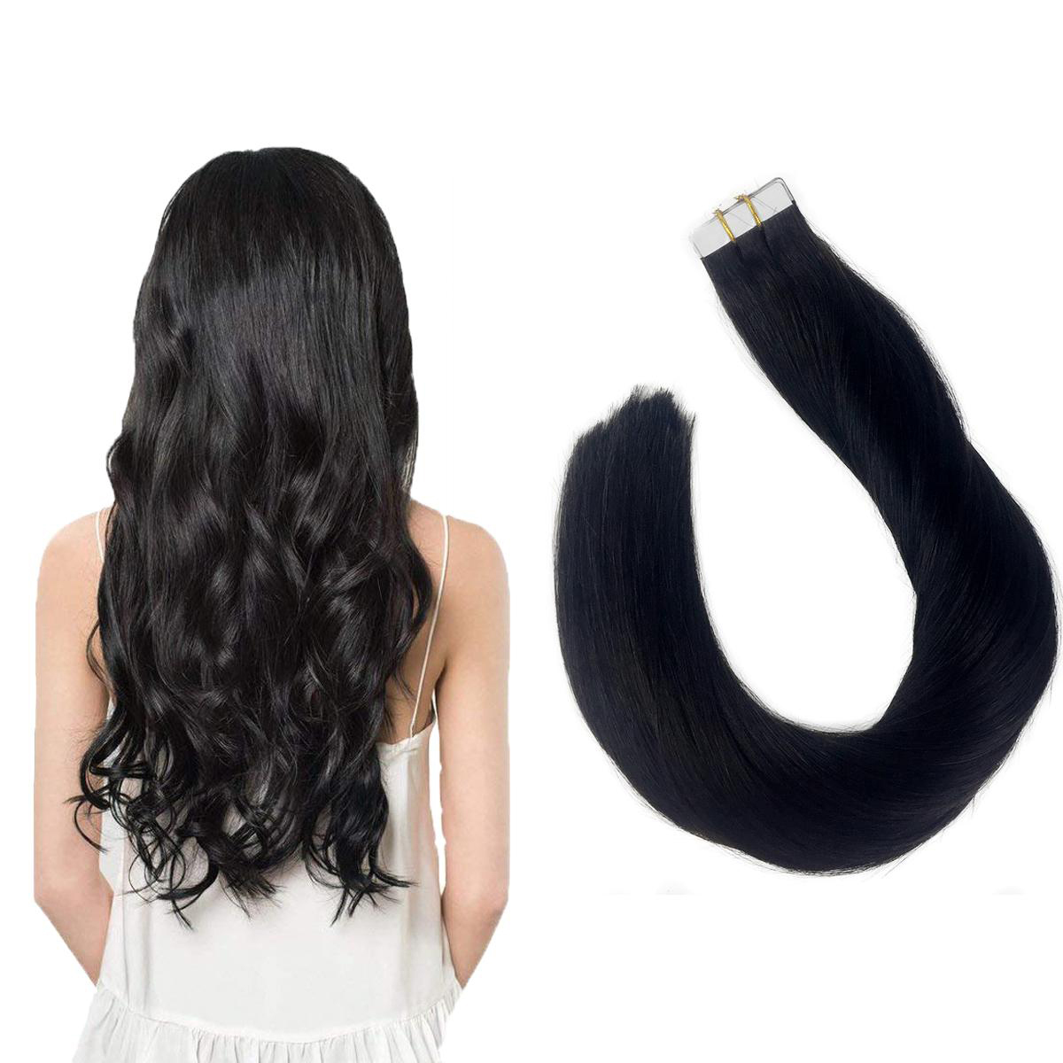 Weft Human Hair Extensions - Brazilian Remy Tape In Hair Weft Human Hair Extensions - Brazilian Remy Tape In Hair Weft Human Hair Extensions