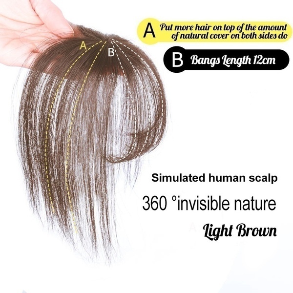 clip in bangs human hair