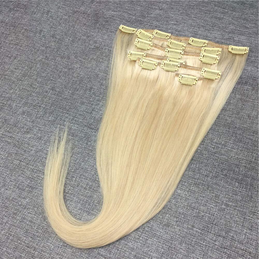 Clip in Human Hair Extensions- 70G 7Pcs 16 Clips Human Hair Extensions  Clip in Human Hair Extensions- 70G 7Pcs 16 Clips Human Hair Extensions  clip in hair,clip in extensions,human hair bundles,Ultra-Invisible Real Hair Extensions Clip on Human Hair
