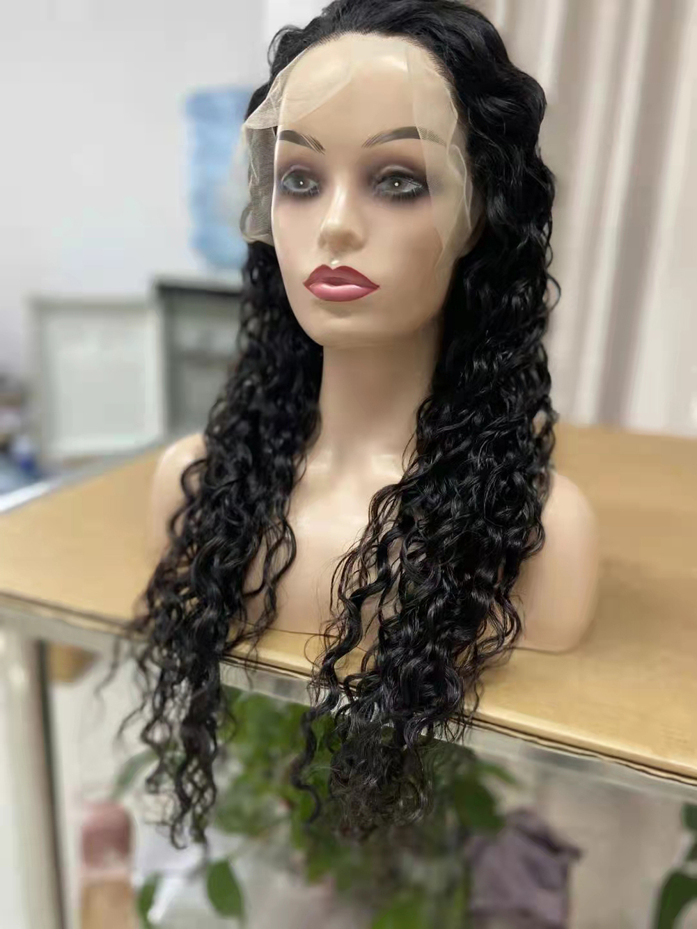 lace fontal wig human hair 13x4