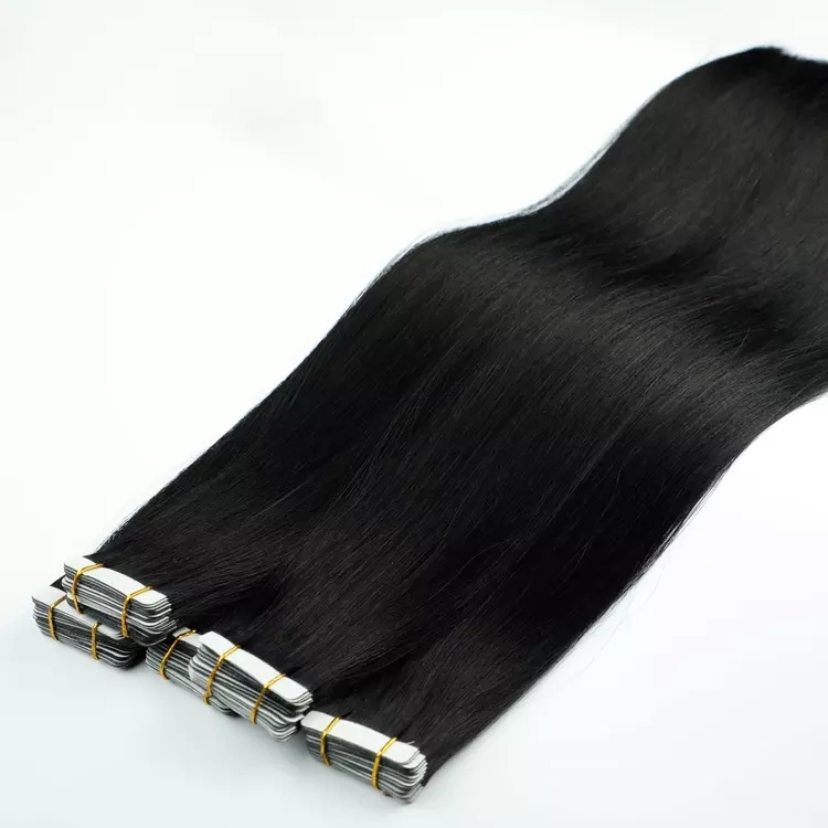 white tape in hair extensions
