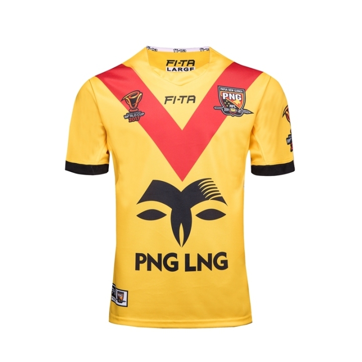 RWC Papua New Guinea 2017 Men's Rugby Jersey S-3XL