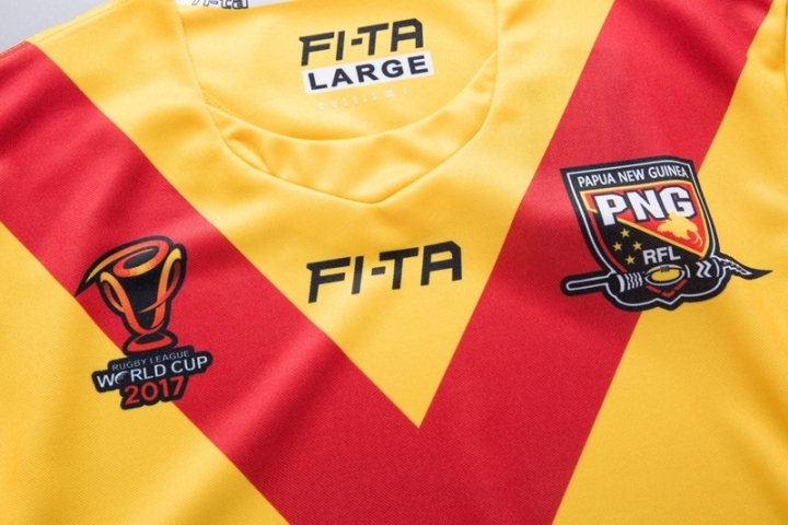 RWC Papua New Guinea 2017 Men's Rugby Jersey S-3XL