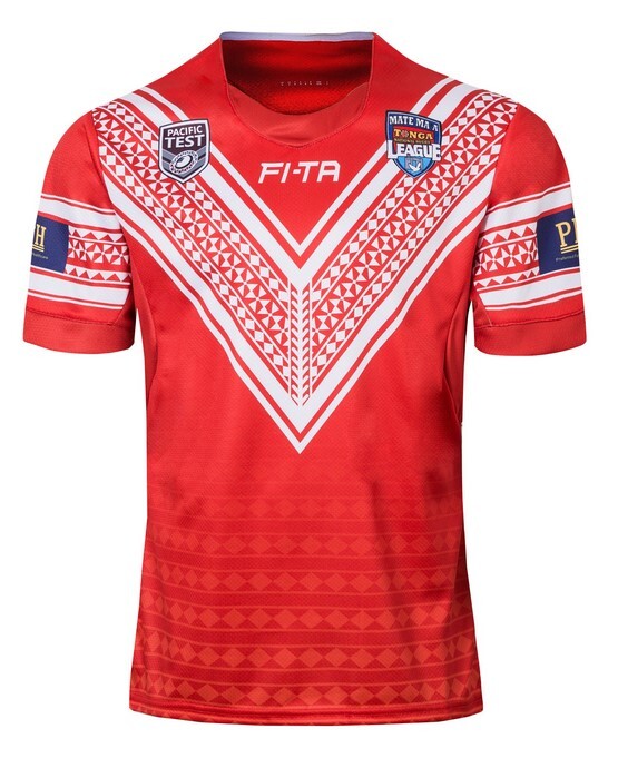 Tonga 2018 Men's Home Rugby Jersey S3XL