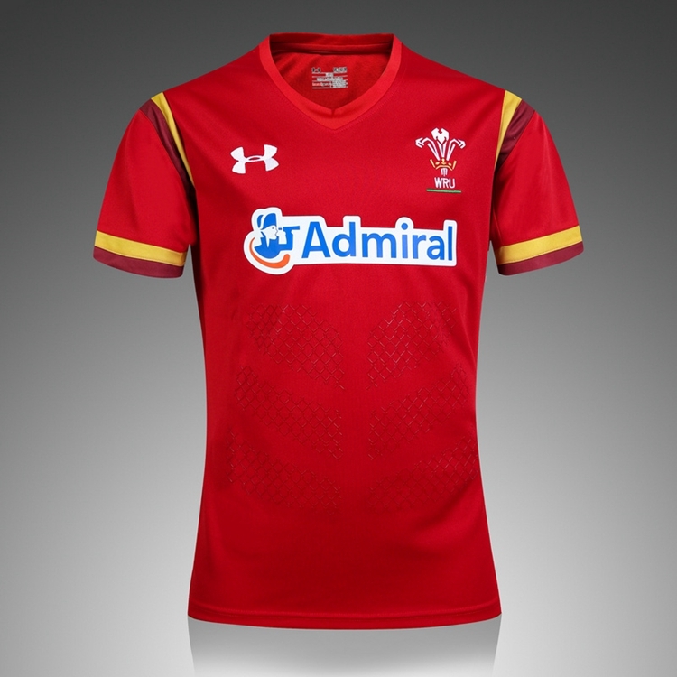 Wales 2018 Men's Home Rugby Jersey S3XL