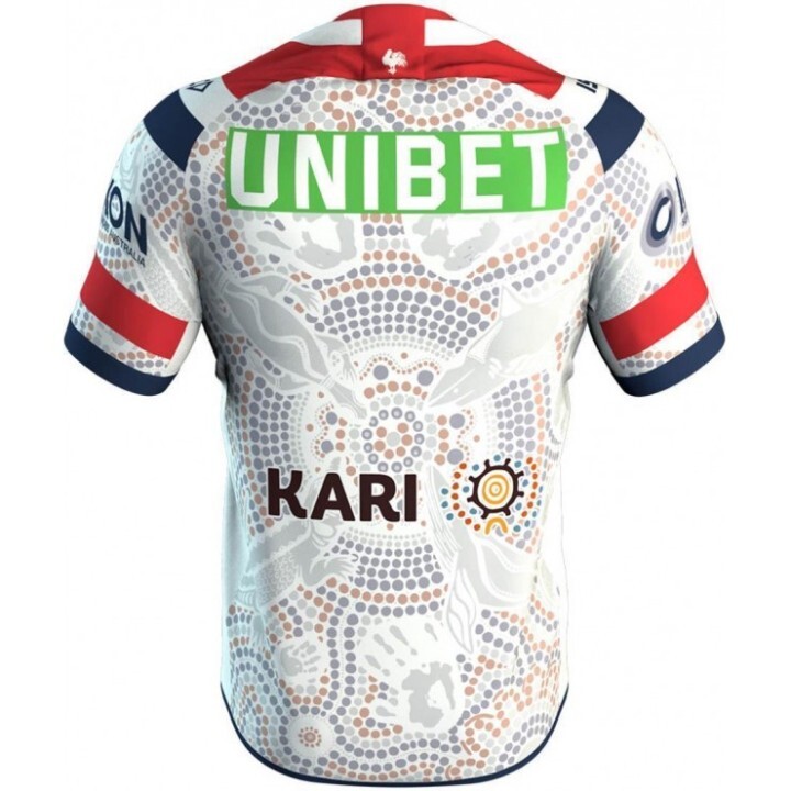 NRL Sydney Roosters 2019 Men's Indigenous Rugby Jersey S-3XL