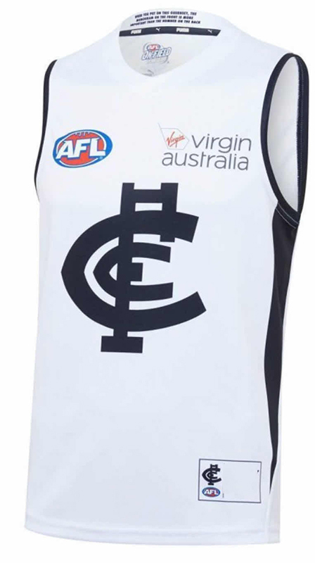 S21 Details about   Carlton Blues AFL 2021 PlayCorp Tank Top Singlet Sizes S-3XL 