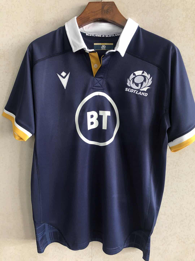 Scotland 2021 Men's Home Rugby Jersey S-5XL