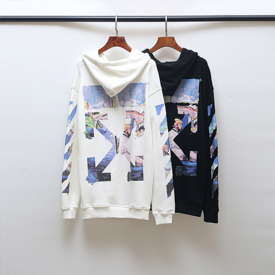 off white monet hoodie