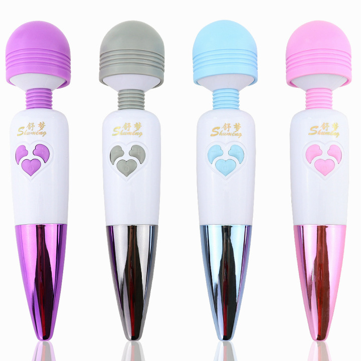 Deluxe Rechargeable Mini Massage Wand Vibrator-Suporadultproduct