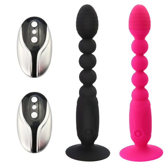B-Vibe Rechargeable Remote Control Vibrating Anal Beads