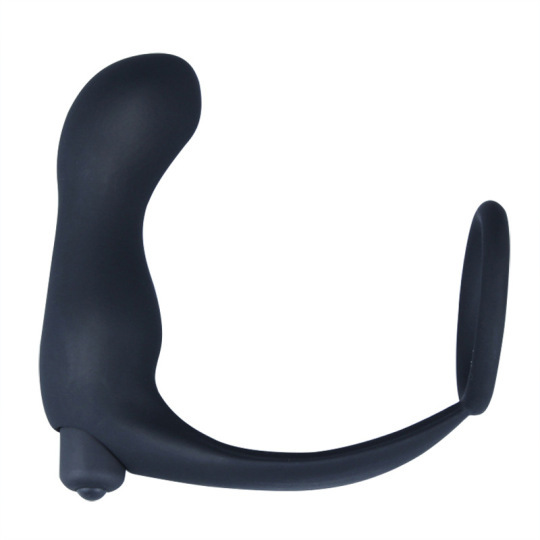 Ass-Gasm Cock Ring and Vibrating Butt Plug