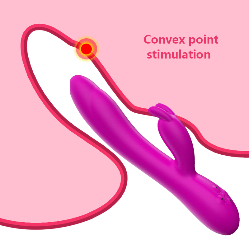 Rabbit Vibrator G spot Clitoris Stimulator Dildo Vibrator Vagina Massager Soft Vibrators for Women 16 Speeds Sex Toys for Adults (4)
