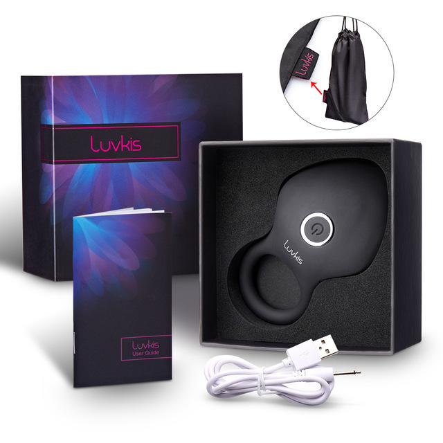 Luvkis 10 Speeds Rechargeable Penis Vibrator Luvkis 10 Speeds Rechargeable Penis Vibrator