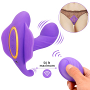 Wearable Panties Dildo Vibrators Remote Control Vibrator Female  Masturbation Heating Butterfly Vibrating Adult Sex Toy For