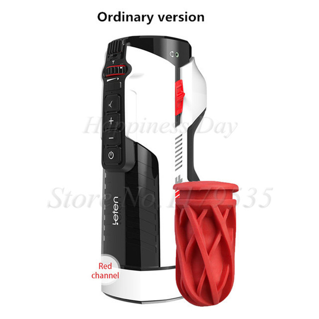 Leten 708 Fully Automatic Telescopic Heating Strong Male Masturbator