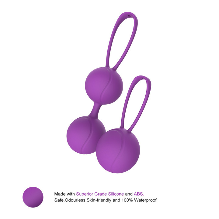 2Pcs Magic Kegel Balls Vaginal Balls Muscle Tight Exercise Vibrator Vaginal  Clit Massager Ben Wa Balls