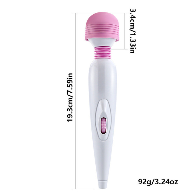 Adjustable Powerful Quiet Vibration Massager AV Vibrator for Women USB  Charging Sex Toys Vagina Clitoris Stimulator