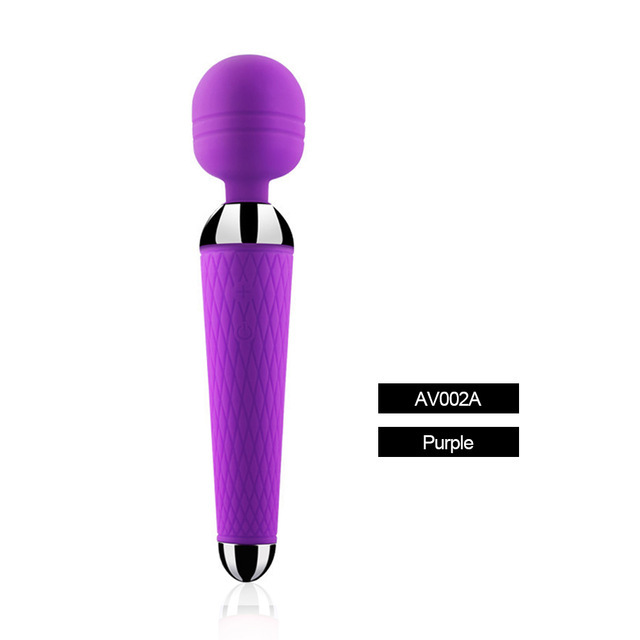Powerful Magic Wand AV Vibrator Sex Toys for Woman Clitoris Stimulator Sex  Shop toys for adults