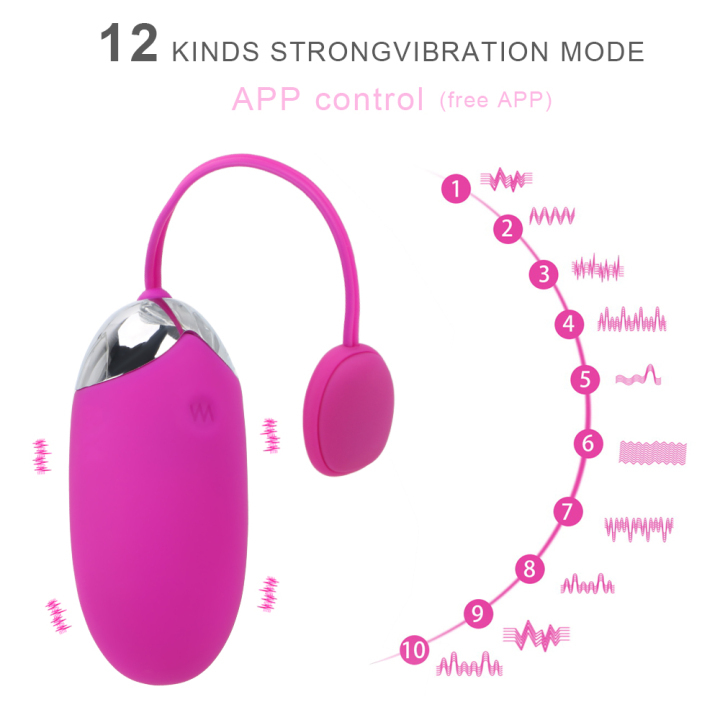 Olo Multispeed Vibrator App Bluetooth Adult Product Usb Rechargeable Silicone Wireless Remote