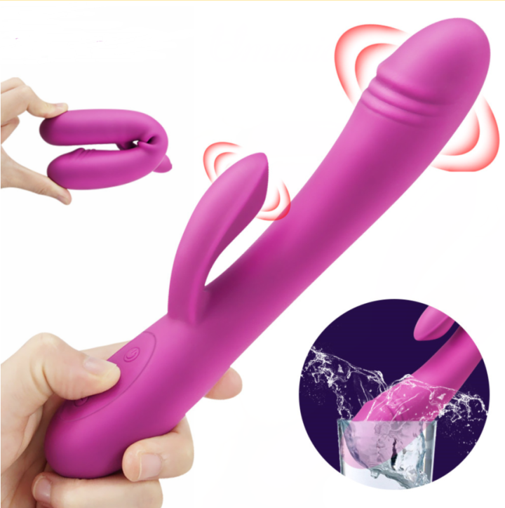Rabbit Multispeed Vibrator G Spot Dildo Female Adult Sex Toy