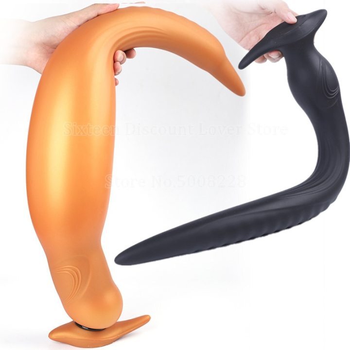 Extreme Anal Dildo Bondage - Super Long Huge BDSM Inflatable Anal Plug