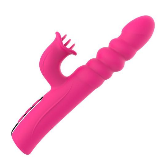 5 Licking 8 Telescopic Rechargeable G Spot Vibrator