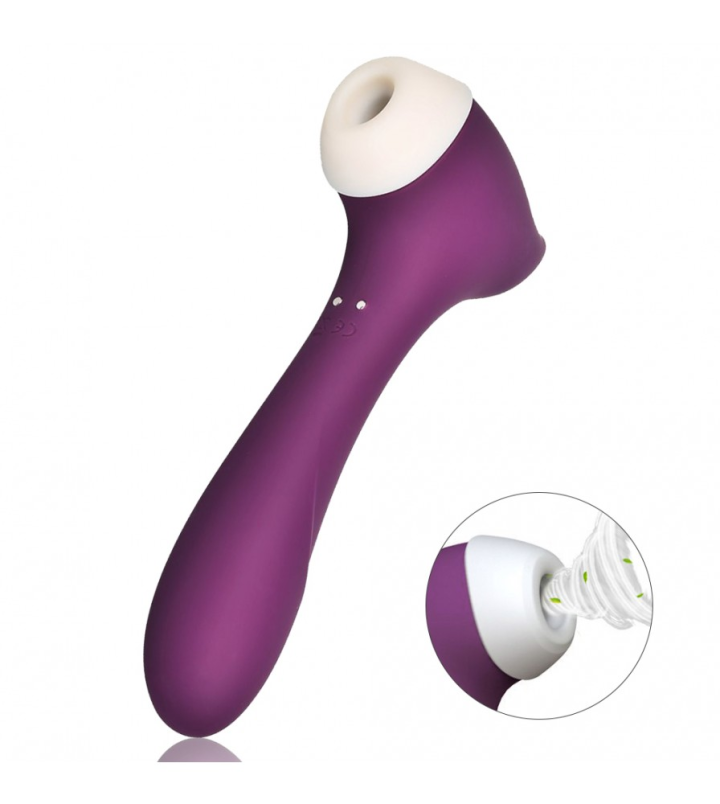 8 Powerful Vibration Rechargeable Clitoral Sucking Vibrator
