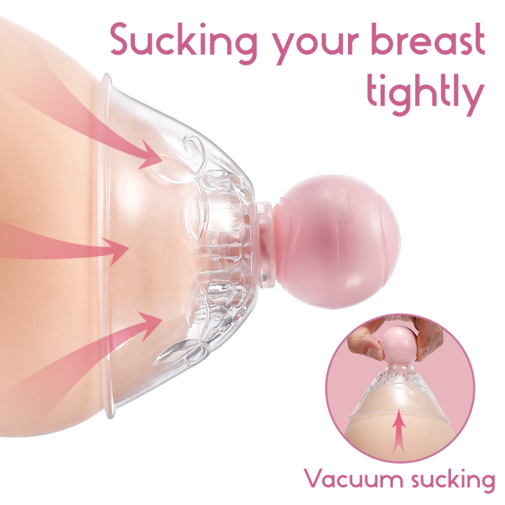10 Vibration 360 Rotational Stimulation Nipple Suckers
