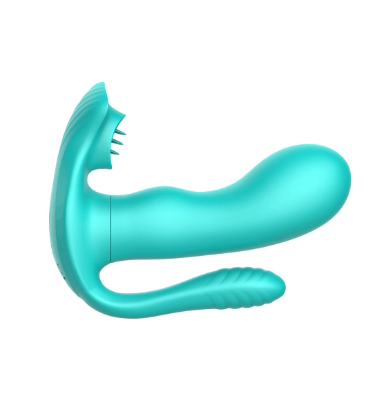 Tongue Mermaid Remote 9 Modes Wearable Vibrators
