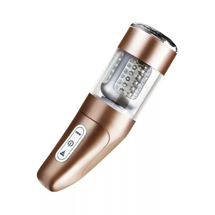 male masturbator rotating Male Masturbator with 12 S Vacuum Pump, 7 Thrusting Rotating Vibrating  Sucking Licking Functions from Dhgate Adult Toys main image 0