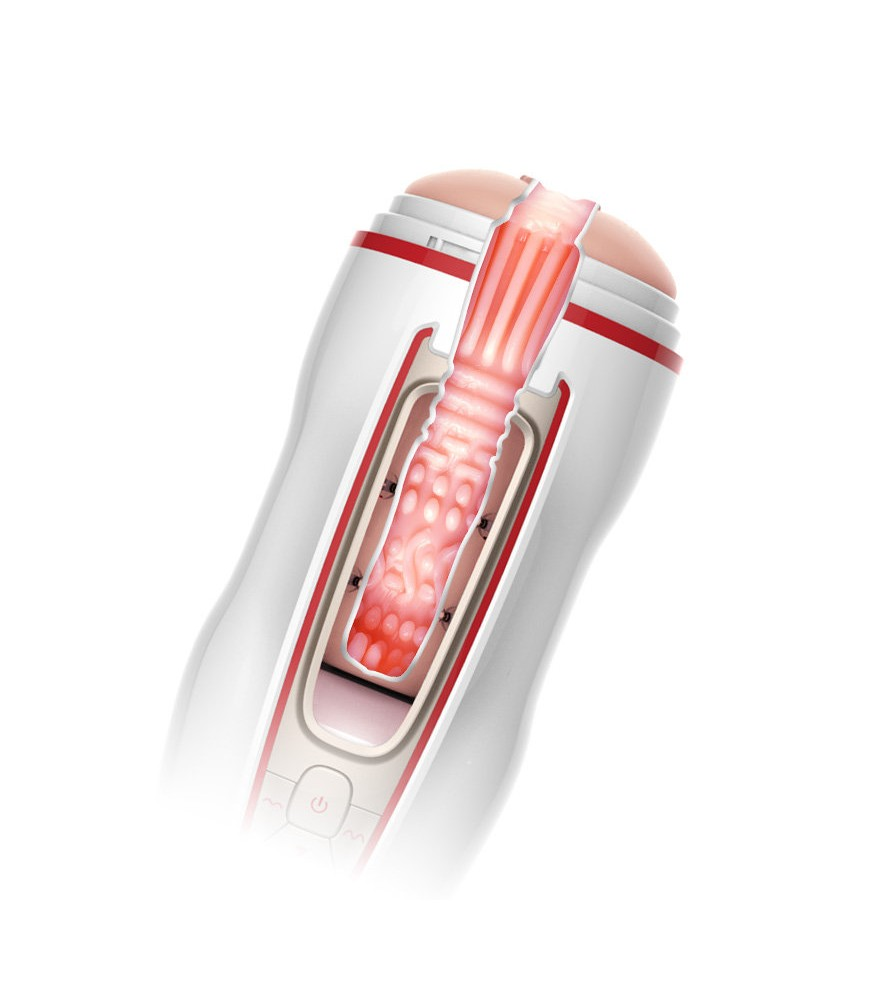 piston male masturbator Full Automatic Thrusting Piston Male Masturbator Cup