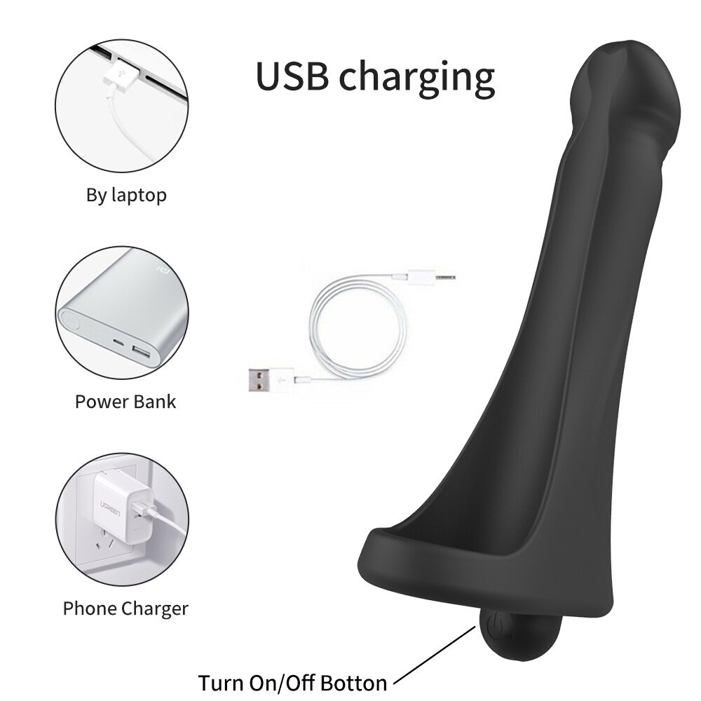 Wireless Double Penetration Remote Control Strap On Vibrators