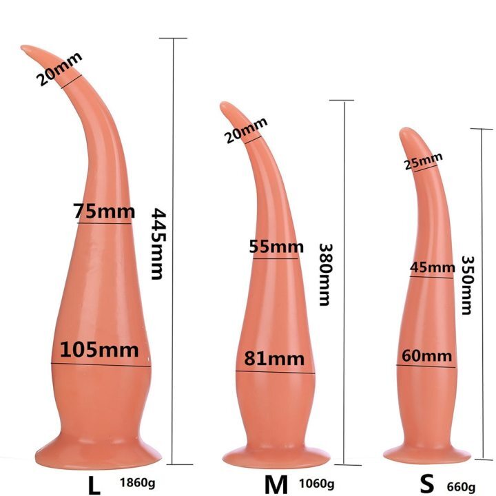 Super Long Fake Penis Huge Butt Plug