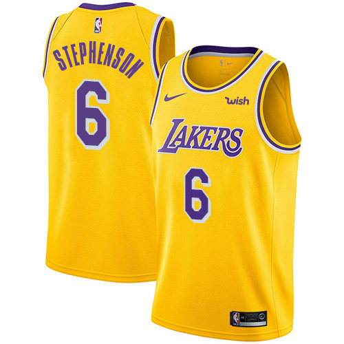 Nike Los Angeles Lakers #6 Lance 