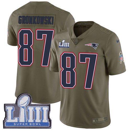 gronk salute to service jersey