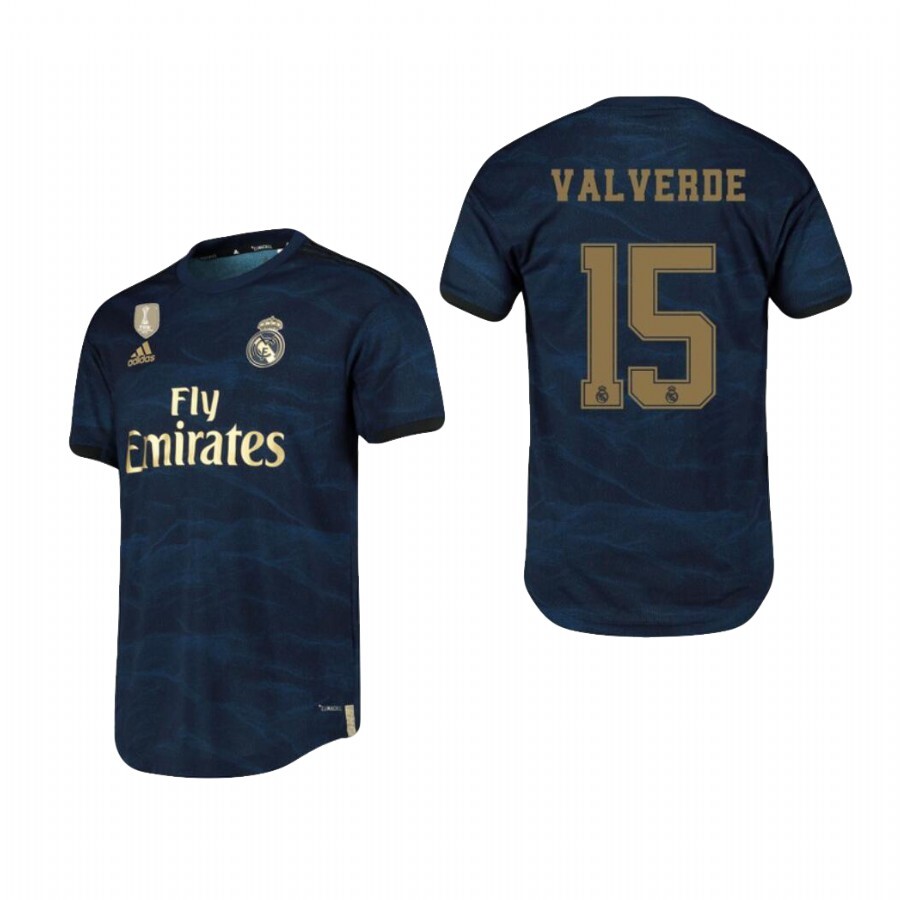 real madrid navy blue jersey