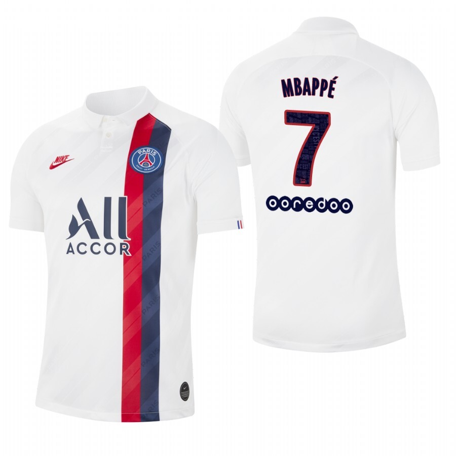 mbappe white jersey