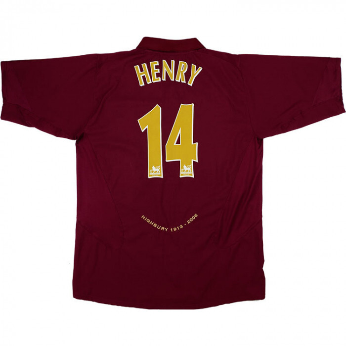 2003-04 Arsenal Home Henry #14