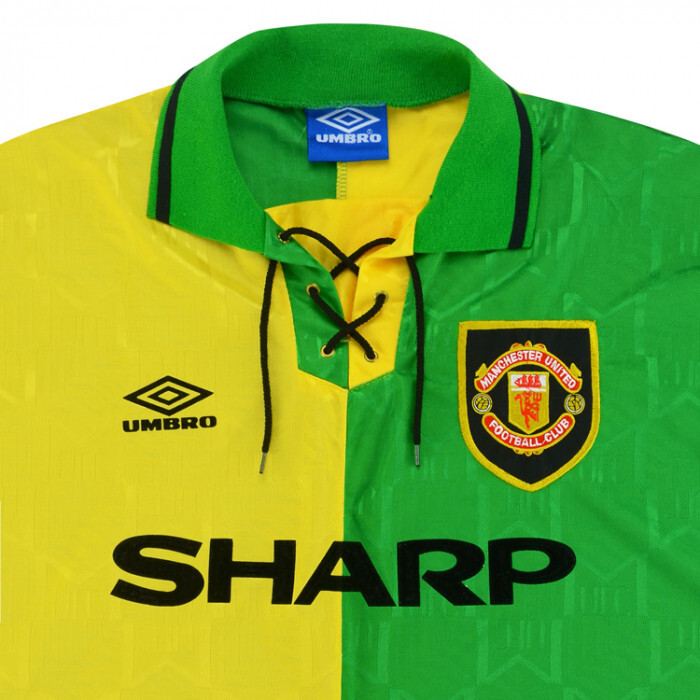 1992 94 manchester united home shirt